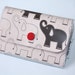 Accordion Wallet - Elephants