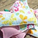 Blue and Butterflies Rice Pillow