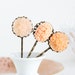 Hair Pins, Bobby Pins Antique Brass, Vintage Style Peach Flowers, Gift For Girl, Floral Accessories