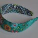 REVERSIBLE Jade Heirloom Comfort Fit Fabric Headband