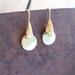 Tiny Golden Domes Dangle Earrings