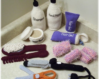 Hair Design Crochet Pattern...pdf Pattern