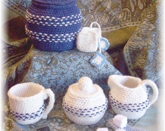 Tea Set... PDF Pattern