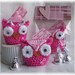 PDF PATTERN....Save your Hooters...crochet owl...breast cancer awarness