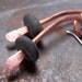 MIXED METAL - Beach Stone Earrings