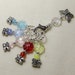 6 Piece Customizable Stitch Marker Set - Little Butterflies