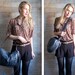 Gray Furrow Reclaimed Leather Bag