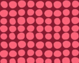 Amy Butler's Sun Spots in Wine, Love collection, 1 yard