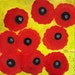August Poppies original painting