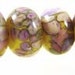 lampwork beads a bit of frit