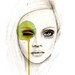RESERVED listing for alexespa1 Fused - Fashion Illustration Art Print