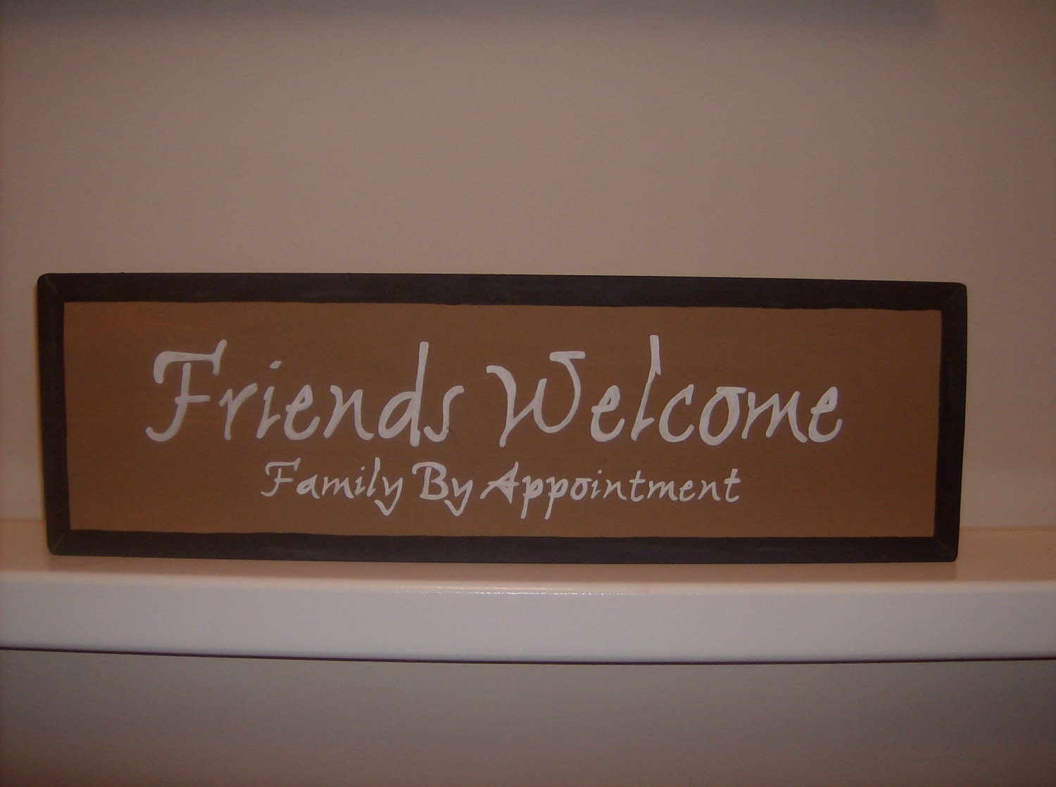 Download Friends Welcome Family by Appointment painted by SignLanguage