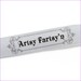 100 Personalized snow white cotton tags none fraying and PRE-CUT