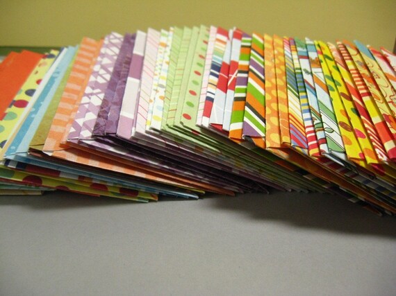 50 Business Card Size Envelopes The Candyland Stack