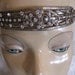 Stunning 1920s Flapper Brass Rhinestone Paste Headband, Headpiece, Unusual, Beautiful Patina
