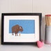 You are Covered - Buffalo in Snow print