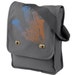 JELLYFISH Canvas Messenger Bag w/ Adjustable Strap (Smoke Gray)