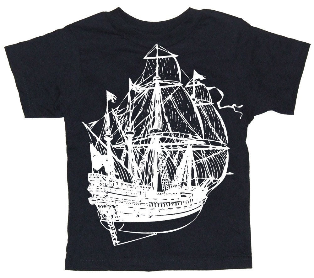 pirate ship t shirts