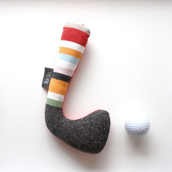 Baby Boy Toy Rattle Golf Club by fede on Etsy