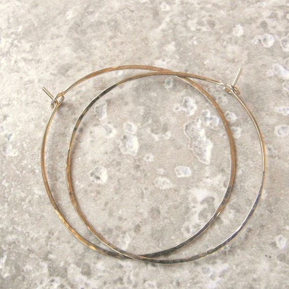 thin big hoops