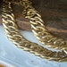 Vintage 80s Gold Tone Linked Necklace, Etsy Jewelry, Jewelry, Vintage, Necklace