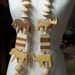 REDUCED Etsy Jewelry, Vintage Wooden Safari Animal Tribal Necklace, Wood Bead Necklace, Necklace, Vintage, Jewelry, Etsy Vintage