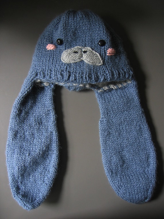 manatee hat knitting pattern