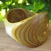 Wood Bangle - Sumac Bracelet - Size X Small - Amazing Grain - Branch Grain - Wooden Jewellery - Canada - Sustainable - Green - Sapwood