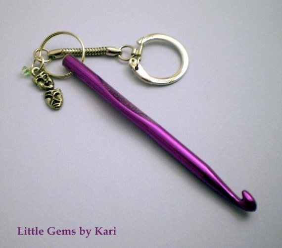 Crochet Hook Key Chain for the Hooker on the Go