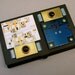 Recycled Blue 24K Gold CIRCUIT BOARD Vintage Business Card Holder