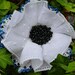 Flower brooch pin