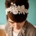 Delicate lattice headband in lace - garlands of grace Something special headband 2012
