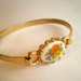 Vintage Avon French Flowers Bracelet, Circa 1970s