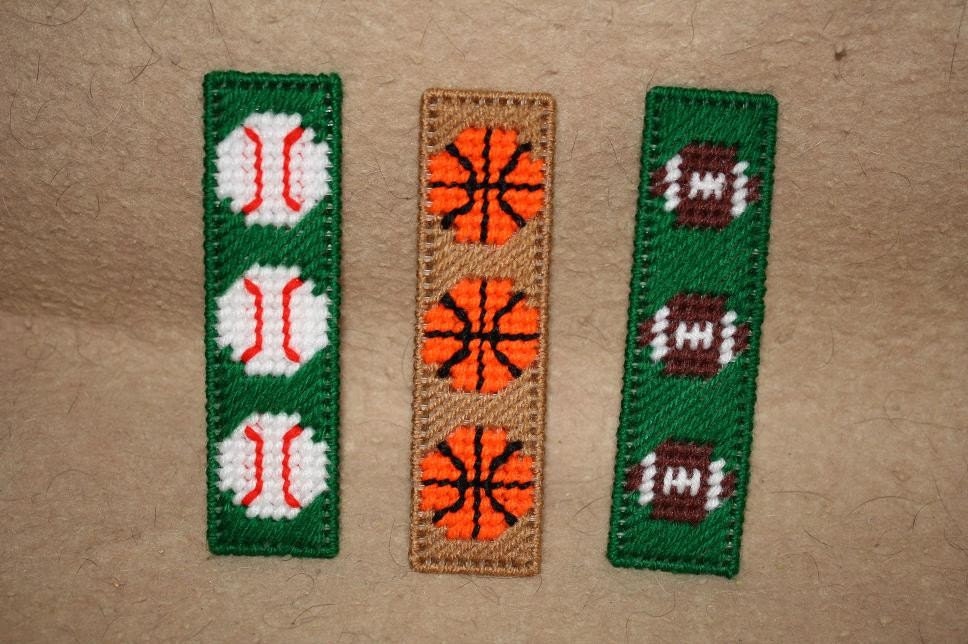 boys bookmarks set of 3