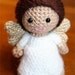 Crochet Pattern- Paz the little angel amigurumi doll