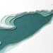 Lake Erie - original 8 x 10 papercut art