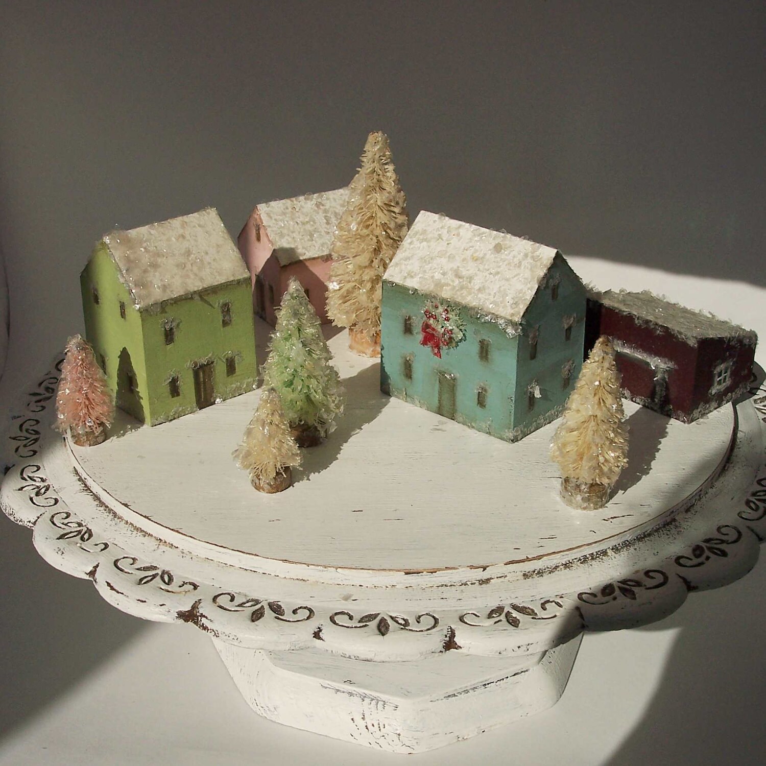 Handmade Christmas Village 