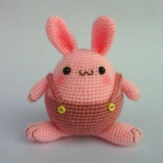 Items similar to Easter Bunny Egg - PDF Crochet pattern on ...