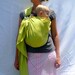 New Spring Leaf durable-blend Baby Sling - Sophisticated and Funky