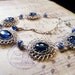 Sterling Silver, Kyanite Bracelet, Handmade Jewelry