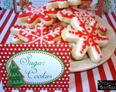 Printable Christmas Cookie Collection, Cookie Exchange, Cookie Swap,DIY, Baking Christmas Cookies,kitchen, baking, holiday Il_170x135