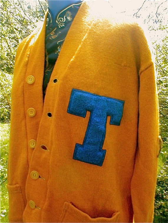 Letter Sweater Vintage 40's Fraternity Boy