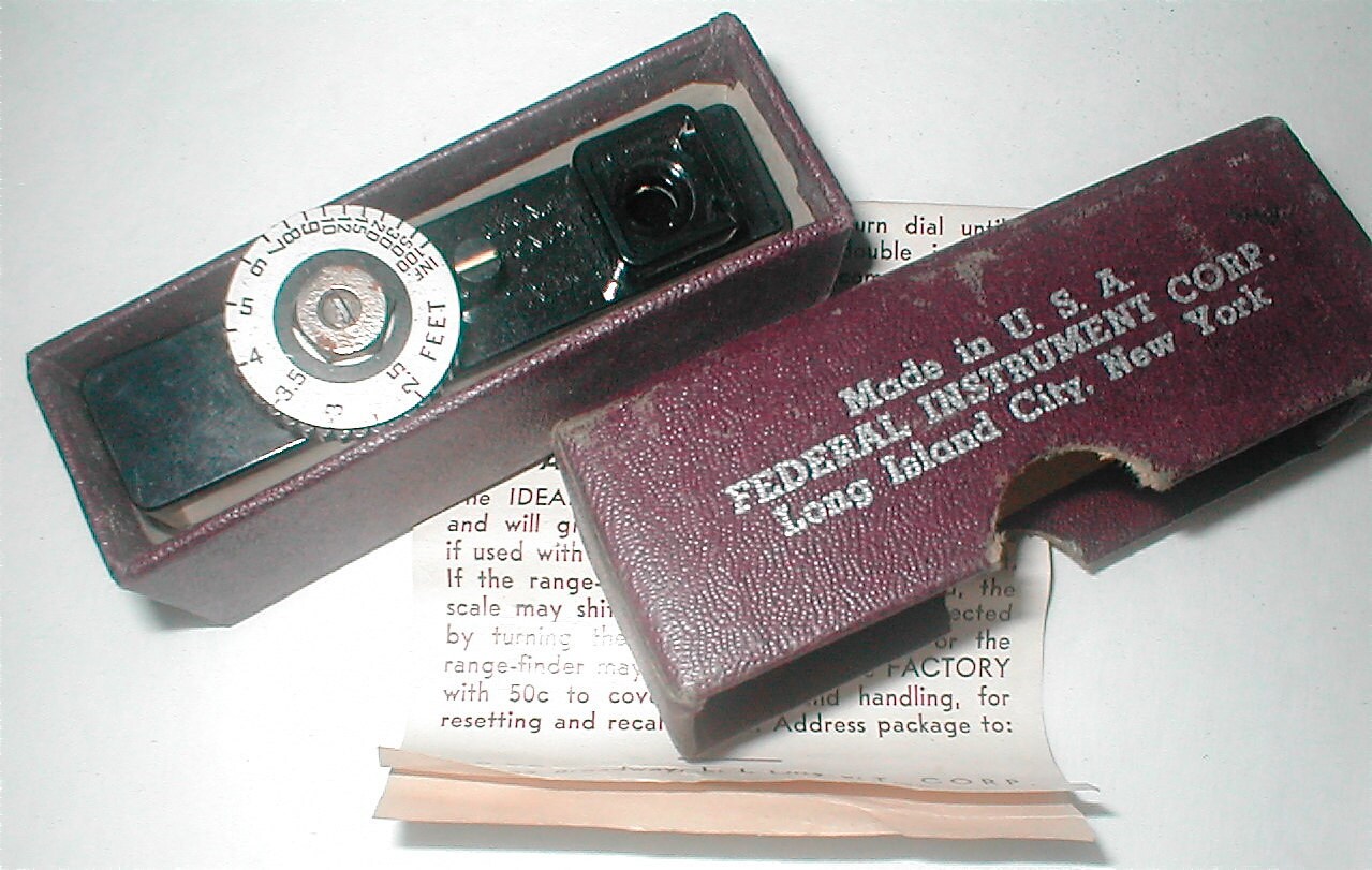Ideal Range Finder Vintage 50s Camera Accessory