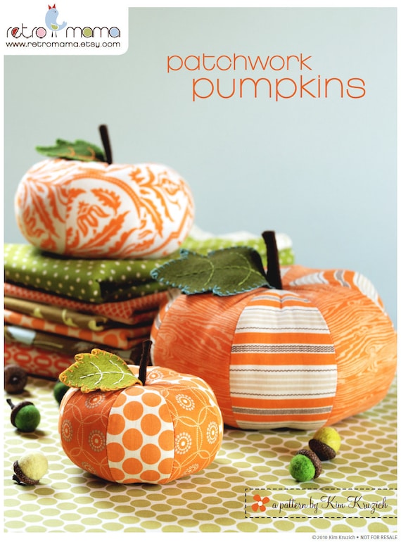 Free Printable Pumpkin Sewing Pattern