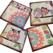 Colorful Owl Coasters Decoupaged Wood Drink Coaster Set of 4 MADE TO ORDER By Gifts And Talents