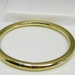 3 Inch Welded Brass Plated O Rings Pack of 2