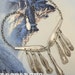 Handle Chandelier Necklace - Delightfully Stunning Recycled Neckwear by Doctor Gus - Made From Antique Sterling Sliver Plated Spoon Handles