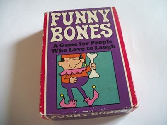 Funny Bones A Game For People Who Love To Laugh Vintage