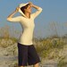 Stretchy 3\/4 Sleeve Hoodie (organic cotton)