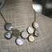 Hand Painted Silk Necklace, SARDINIA